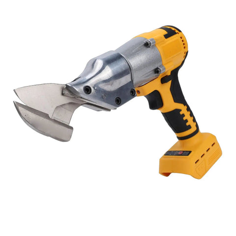 Hamwesh Cordless Metal Shear Heavy Duty Electric Scissors with 360 Degree Pivoting Head and Variable Speed for cutting metal.