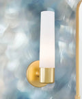 Saber Wall Sconce 1 Light 60W Max Honey Gold Finish 12.5 Inch High 4.75 Inch Wide Dimmable Bulb Not Included