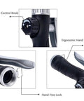 Close-up of Watering Wand Sprayer features: flow control knob, ergonomic hand grip, stainless head with 24 inch reach for plants.
