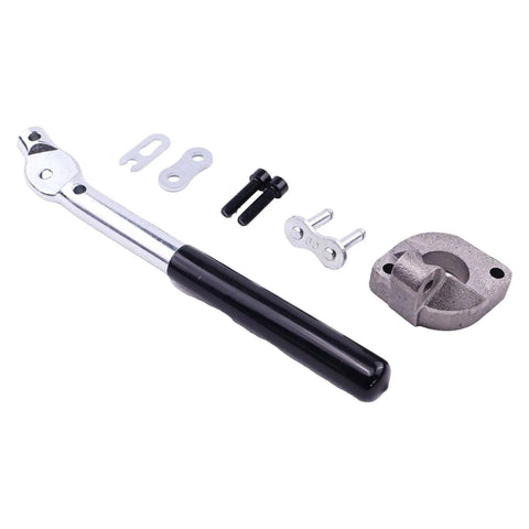 Hydraulic Valve Lever Handle Mounting Bracket Kit For Log Splitters Heavy Duty Compatible With Speeco Ariens Brave Huskee Yardmax MTD Northern Tool And More Includes Lever Grip Mounting Bracket And Socket Head Bolts