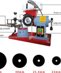 Boss Grade Circular Saw Blade Sharpener, 550W Electric Grinder features adjustable holder and grinding wheel for precision sharpening.