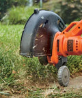 Corded Electric Weed Wacker With 6.5 Amp Motor And 14 Inch Cutting Deck, 2 In 1 Trimmer And Edger For Easy Yard Cleanup, Easyfeed Button To Feed Line, Powerdrive Transmission Powers Through Tough Weeds, Lightweight Yet Beastly Strong trimming grass edges on a lawn