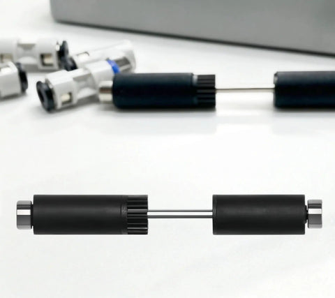 Quick Swap Active Support Shaft Assembly Replacement To Bust Jammed Spool Rotations Core Repair Kit For Automated Material System, black design.