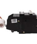 30 Amp Double Pole Circuit Breaker With GFCI Protection 120 240V Pigtail Neutral UL Listed Heavy Duty Safety For Home Electrical Panels No Sweat Install Reliable Power, side view