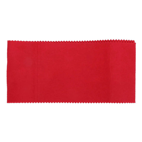 Universal Washable Piano Keyboard Cloth Cover for Digital and Acoustic Keyboards, red felt guard, approx 125 x 14.5 cm