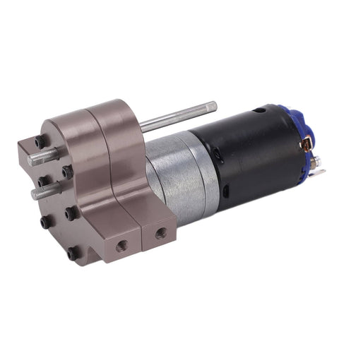 RC Motor Gear Box Set For 1 16 Scale Trucks WPL B1 B 1 C14 Beefed Up Upgrade Parts Metal Gear Box With 370 Motor