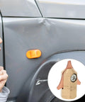 Two Piece Pro Grade Automotive Sheet Metal Shaping Clamp Dent Puller Kit For Car Body Repair With Chuck Set And Durable Copper Pads
