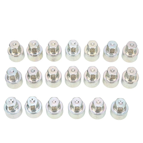 High Strength Wheel Lock Lug Nut Socket Set With Durable Metal Construction And Storage Case 20 Piece Anti Theft Tool Kit