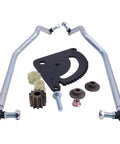 Selective Sector Steering Drag Link Kit For John Deere L110 L111 L118 L120 L130 Tractors, includes drag links and gears