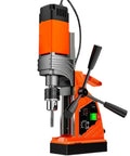 Heavy Duty Bench Drill Press With Magnetic Base For Precision Engineering, featuring robust steel frame and copper motor.