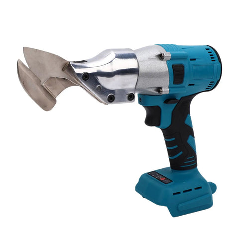 Gowenic Cordless Metal Shears With 400Nm Brushless Motor And 360 Degree Rotating Head feature close-up of shears cutting edge.