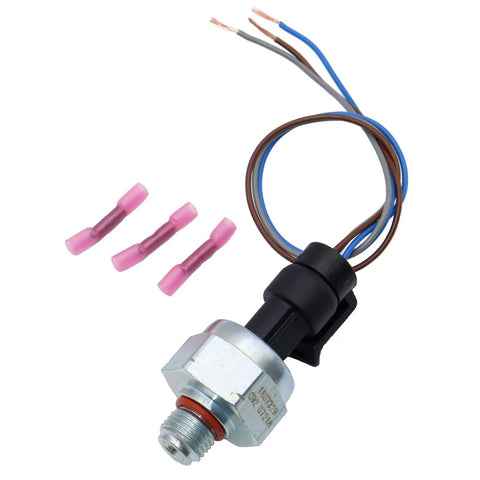 Ford 7.3L Power Stroke ICP Injection Control Pressure Sensor With Plug And Play Pigtail Kit showing connectors