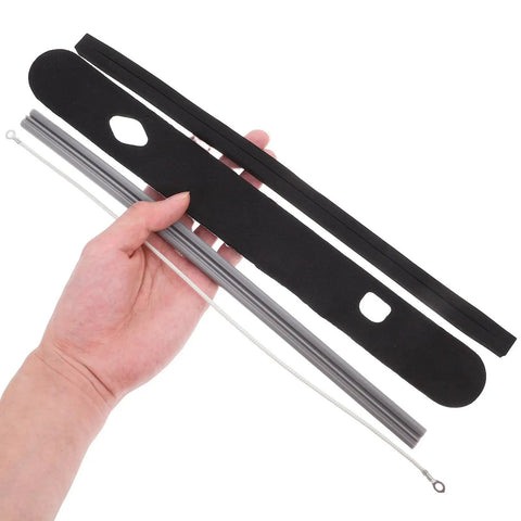 Replacement Gaskets For Vacuum Sealer Machines With Heating Wires For Fast Heating And Tight Seals Wide Compatibility For Home Kitchen And Light Commercial Use Easy Install Durable Budget Friendly Sealing Gasket Set, black gasket and heating wire kit