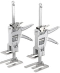 2 Piece Adjustable Hand Jack Lifter Set, 440 Lb Heavy Duty workhorse for precision leveling and wall tile placement.