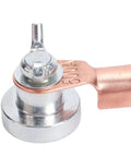 Ultimate Magnetic Welding Ground Clamp For Quick Setup On Any Metal Surface With Strong Stable Hold And Secure Grounding For Mig Stick Welding Plus Portable Design Perfect For Your Workshop Or Garage Small Size.