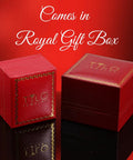 Six Millimeter 14K Yellow Gold Diamond Cut Ball Stud Earrings With Hand Engraved Detailing And Secure Push Backs Dope Quality Gift Box Included Ready For Everyday Wear And Special Occasions in red royal gift box