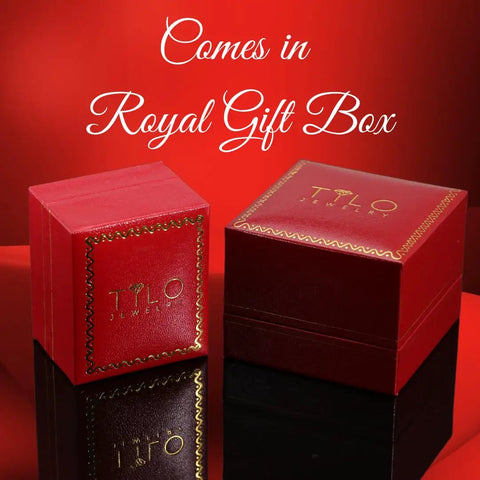 Six Millimeter 14K Yellow Gold Diamond Cut Ball Stud Earrings With Hand Engraved Detailing And Secure Push Backs Dope Quality Gift Box Included Ready For Everyday Wear And Special Occasions in red royal gift box