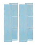 Four Pack MAC-415FT-E Replacement Filter for Mitsubishi MS-A09WA-1 MS-A12WA-1 MFZ-KA Mini Split Indoor Unit No Frames 13x2.75 Inches