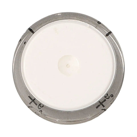 Top view of 32mm for acrylic Bubble Level Round Circular for spirit Gauge(1) with precision internal lines for accurate measurements.