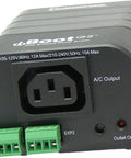 Rear view of Web Power Switch With Cloud Remote Control And Built In Two Port Network Switch For Easy Remote Reboot Single Outlet NEMA 5 15