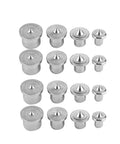 Dowel Center Point Set 10Pcs 6mm 8mm 10mm 12mm Locating Pins for Soft and Hard Wood Timber Marker Hole Centering Kit