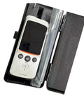 Top Tier SJ 220 Surface Roughness Tester Delivering Hella Crisp Digital Reads And Knockout Accuracy in a protective case.