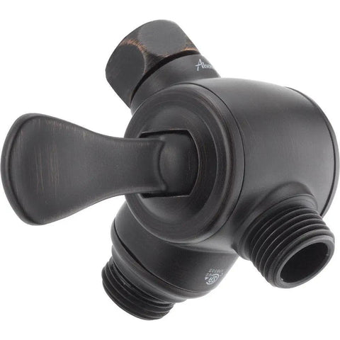 3 Way Shower Arm Diverter For Handheld Showerhead In Venetian Bronze ADA Compliant When Installed Right Easy Switch Valve