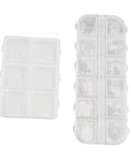 400 Piece Compression Springs Assortment Kit With 12 Sizes And 100 Card Spring Pins in plastic storage boxes