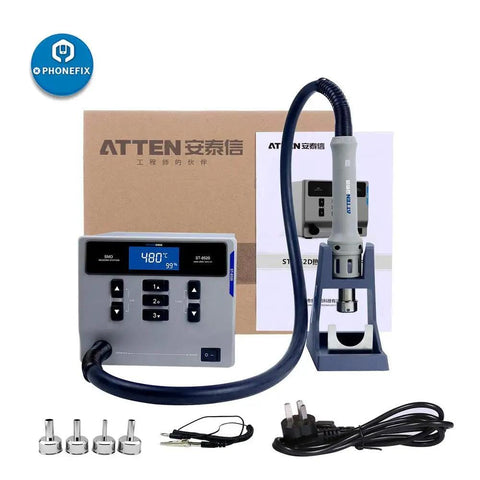 Pro Grade Lead Free Hot Air Gun Soldering Station With Digital Display 1000W Rework Kit For PCB And Chip Repair Temperature Stabilization