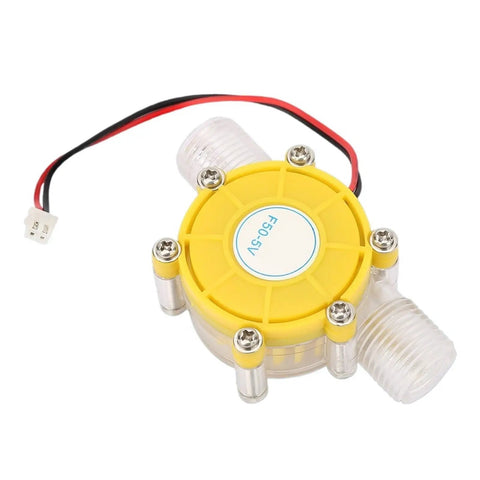 Portable Water Flow Hydroelectric Generator 12V Mini Pump Power Converter for Off Grid DIY Renewable Energy, close-up view