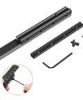 11mm Dovetail to 21mm Picatinny Rail Convert Adapter, 6.1 Inch Long Low Profile Extension, with Allen wrench and screws