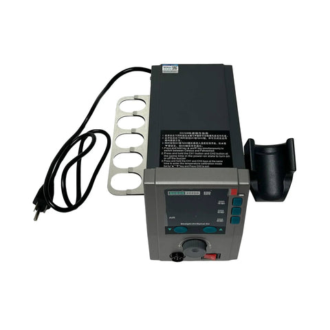 Top view of Pro Grade 700W Hot Air Rework Station With LCD Temperature Control and 212 To 932 F Range 120 Level Airflow.