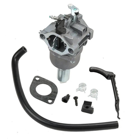 Carburetor Kit For John Deere Lawn Tractors LA105 LA115 108 102 X120 X145 L107 L108 LA125 D110 D105 Bolt On And Go With Factory Calibrated Fit By Replacement MIA11474 MIA12509 MIA11520, showing components and fittings.