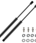 12 Inch 24 Lb 107 N Gas Shock Strut Lift Support For Tool Box Truck Cap Camper Shell Topper Rear Window RV Cabinet Doors Set Of 2 C16 03795 C1603795 with mounting hardware