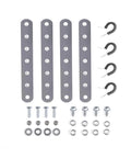 Heavy Duty Steel Oil Cooler Mounting Bracket Kit For 3/4 Inch Systems Compatible With LPD47391 bolts and brackets components