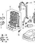 5 Pin 12V DC Relay For Multi Purpose Applications Replacement RC5102 39794 S10 003 Automotive Electrical Relay Durable High Quality OEM Standard Great For Auto Home And Industrial Projects Plug And Play Ready. Parts diagram