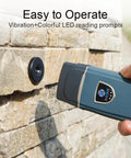 RFID Guard Tour System Patrol Reader with Free Cloud No Fuss and Standalone Software scanning checkpoint on stone wall