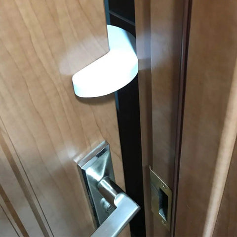 Six Pack Soft Foam Door Stopper Guard For Kids And Pets Prevents Finger Pinch Injuries from slamming doors, non-toxic EVA foam.