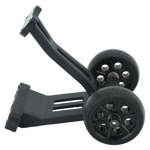Rugged Off Road RC Head Up Wheels Upgrade Set with Shaft Hub and Bearings for One Eighth Scale RC Cars Durable Plastic Construction