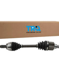Beefed-Up Front Driver Side CV Axle Assembly For Ford Fiesta 2011-2017 1.6L Dual Clutch Auto Transmission Direct Fit With Neoprene Boot For Lasting Durability And OEM-Grade Performance, boxed