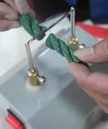 Compact Electric Rope Cutter For Webbing And Fabric Fast One Click Cutting And Sealing Hot Knife Tool cuts green rope