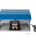 Back view of Powerful 500W Desktop Jewelry Buffing Machine With Dust Collector Adjustable Speed Up To 10000 RPM.