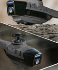 Close-up of Remote Control Helicopter With 2.4G Four Channel Aerial Recon Drone Crash Resistant Single Rotor Model For Adults Six Axis Gyro