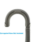 U Shape Washer Drain Hose Hook For Laundry Room Organization And Hose Boss, Durable Plastic Holder Fits 1 1/4 Inch Hoses