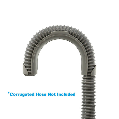 U Shape Washer Drain Hose Hook For Laundry Room Organization And Hose Boss, Durable Plastic Holder Fits 1 1/4 Inch Hoses