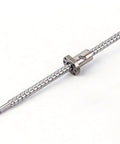 Heavy Duty C5 Ground Ball Screw For Linear Motion And Cnc Builds Featuring 40 Millimeter Shaft With 10 Millimeter Lead And 1500 Millimeter Length Includes Precision Nut For Smooth As Butter Operation