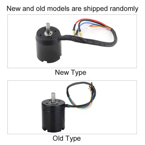 Comparison of new and old N5065 KV330 Brushless Outrunner Motor for Electric Skateboards and Scooters Sensored Design