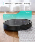 Ultra Slim Robot Vacuum With Dope Suction Quiet Clean Self-Charging Dock Cleans Hardwood Floors To Low-Pile Carpet 2.85 Inch