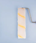 No Sweat Replacement Paint Roller Sleeve Covers For Silky Smooth Interior Wall Coatings And Textured Surfaces With Nearly Zero Lint Drop For Chill DIY Projects And Studio Quality Results Two Pack - close-up of synthetic mesh roller sleeve.