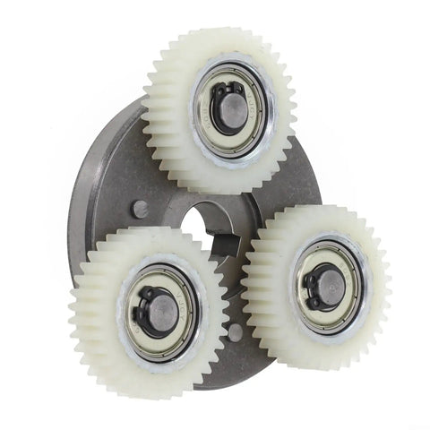 Beefed Up Nylon Gear Drive Kit For 250W 350W E Bike Hub Motors with 36T Planetary Gears Bearings and Clutch Set